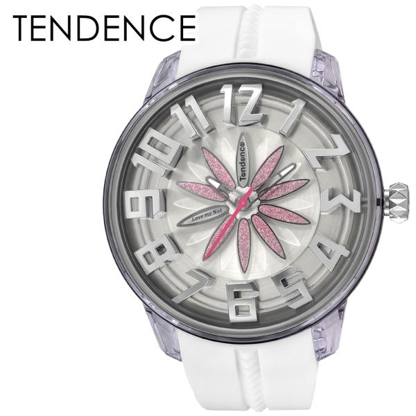 テンデンス 腕時計 手表 メンズ レディース キングドーム ピンク シルバー インパクト ドーム型ガ...