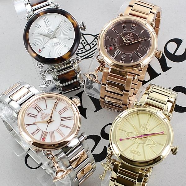 ヴィヴィアン ウエストウッド レディース オーブ チャーム付 腕時計 手表 選べる4カラー 誕生日 ...