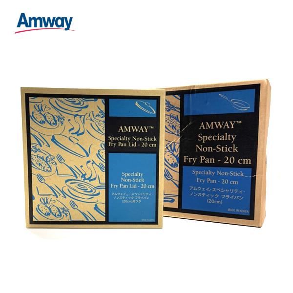 【送料無料】アムウェイ スペシャリティ ノンスティック フライパン 20cm 本体+フタ付き 旧式 ...