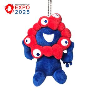 【新品未使用タグ付き】黒ミャクミャク カラビナ付き (座りバージョン) 大阪・関西万博 EXPO2025 ミャクミャク カラビナ付きマスコット