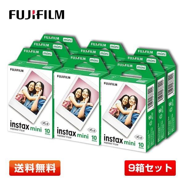 【送料無料／単価1540円／9箱セット】フジフイルム INSTAX MINI JP1 10枚入り×9...