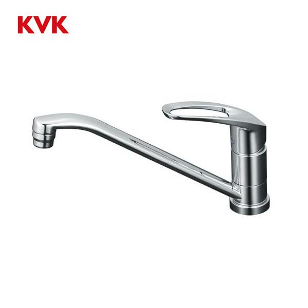 【開封未使用品】KVK 台付1穴シングルレバー KM5011T シングルレバー式混合栓