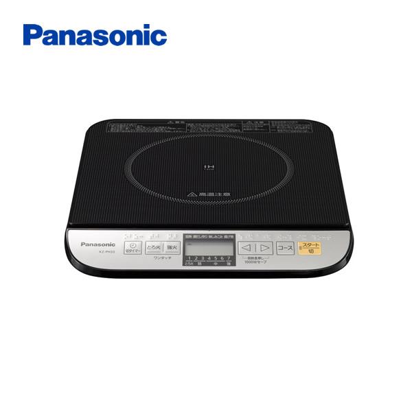 パナソニック 卓上IH調理器 KZ-PH33-K (ブラック) コンロ