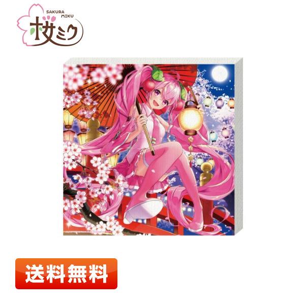未開封 桜ミク 描き下ろしキャンバスボード タイトーくじ本舗 桜ミク 2nd season C賞 初...