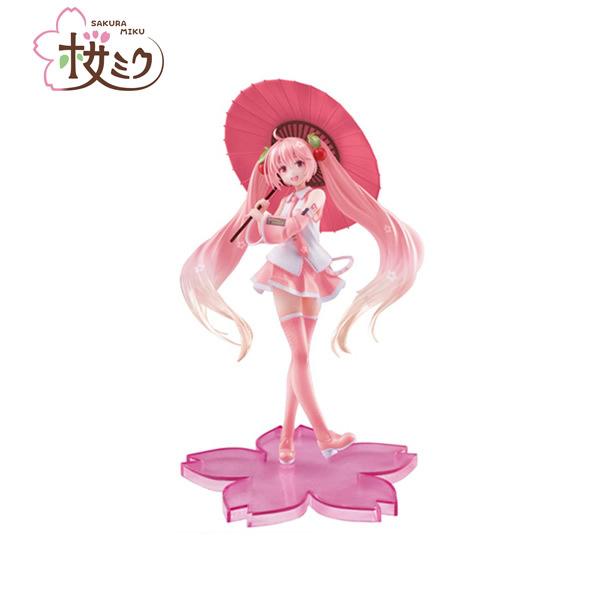 【新品】 桜ミク 描き下ろしフィギュア 〜和傘パステルver.〜 タイトーくじ本舗 桜ミク 2nd ...