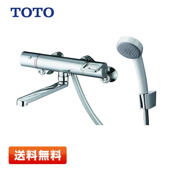TOTO TMGG40E 浴室用水栓 吐水パイプ170mm  (エアインシャワー・樹脂) 壁付サーモ...