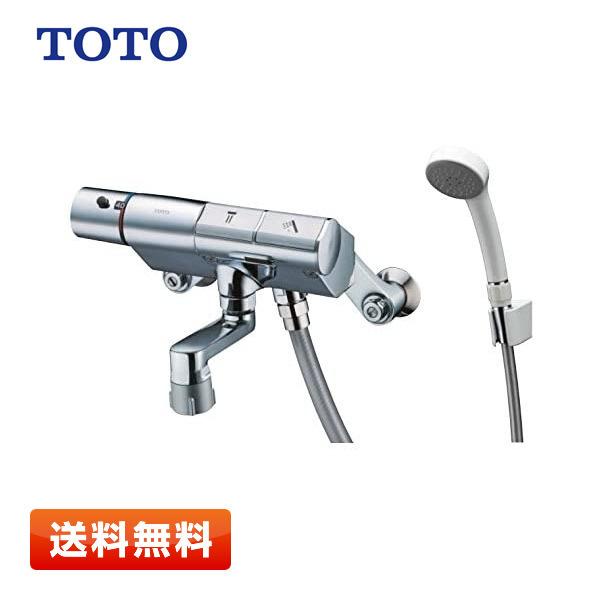 【箱傷み／送料無料】TOTO 壁付サーモスタット混合水栓 TMN40STE （タッチ、エアイン、調圧...
