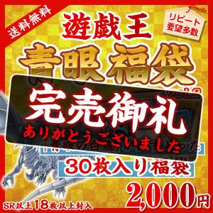 遊戯王 青眼福袋 (vol.2) 30枚入り (SR以上が18枚以上) 福袋