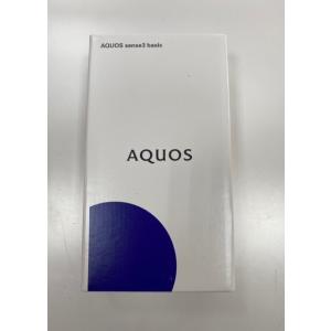 AQUOS sense3basic 新品未開封品 SIMフリー 黒