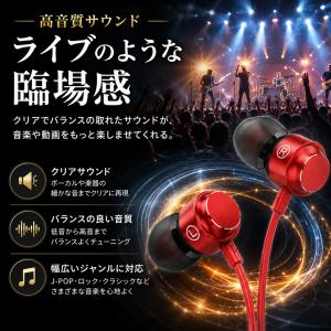 Type-C 有線イヤホン USB-C マイク...の詳細画像3