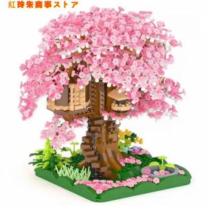 ジグソーパズル　約2138pcs 桜の木　知育　玩具　立体パズル