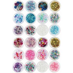 シャカシャカモールド封入パーツ ブルー系 12種類セット : Princess