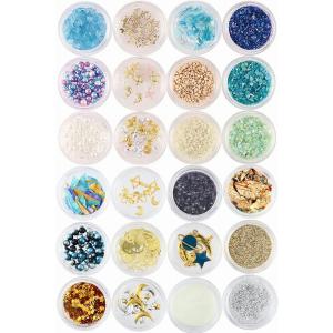 レジンパーツ 宇宙系 レジン 材料 12種類セット : Princess-style