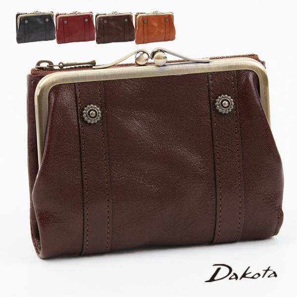 公式 Dakota ダコタ dakota ダコタ財布 がま口二つ折り財布 財布 レディース リードク...