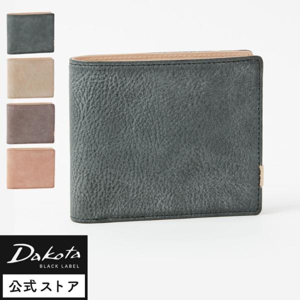 公式 Dakota BLACK LABEL ダコタブラックレーベル メンズ 二つ折り財布 クレマ 0...