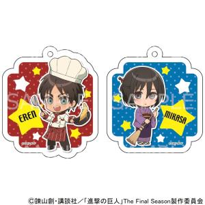 08/24 発送予定】 TVアニメ「進撃の巨人」カフェ(猫) ミニキャラ缶