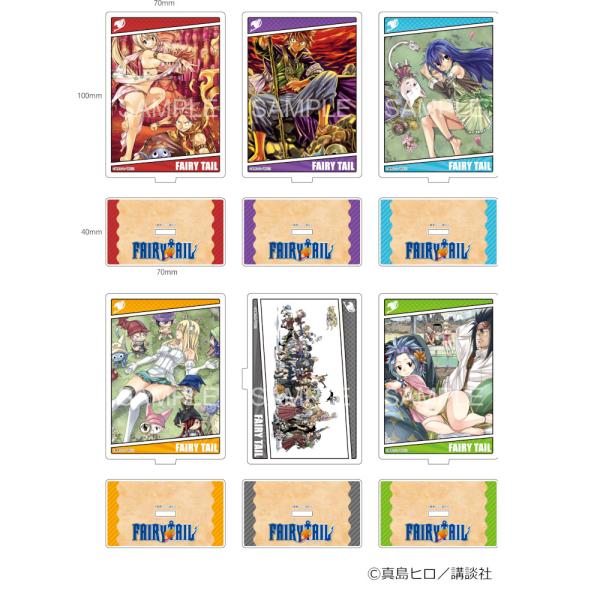 【 予約 05/12 発送予定】 FAIRY TAIL アクリルスタンド Vol.3 ※ブラインド販...