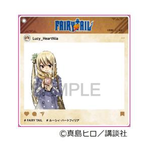 ④フェアリーテイル　ルーシィ　キャラウムカフェ　アクリルキーホルダー FAIRYTAIL キャラウムカフェ ナツ ルーシィ アクリル