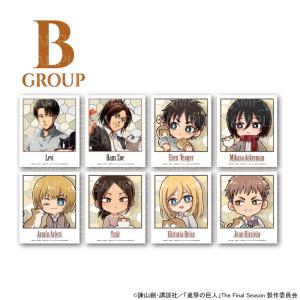 予約 07/07 発送予定】 TVアニメ『進撃の巨人』 トレーディングチェキ