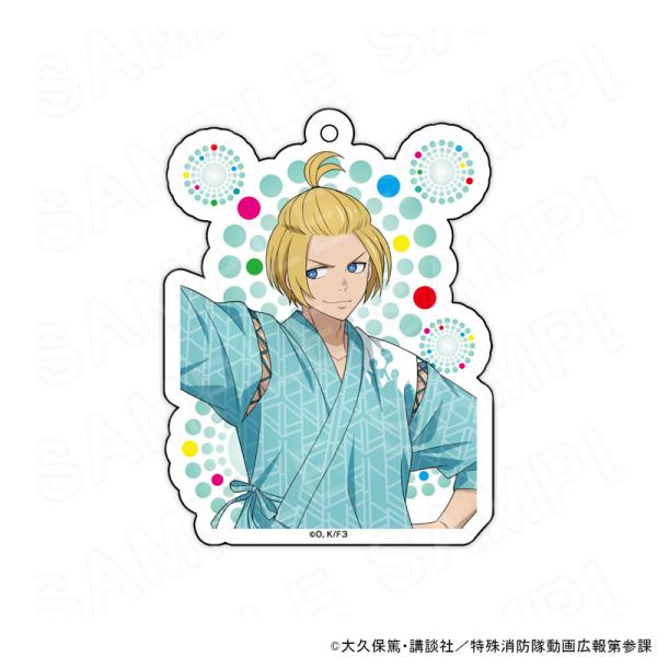 【 06/02 発送予定】 炎炎ノ消防隊 参ノ章 描き下ろしアクリルキーホルダー アーサー・ボイル ...