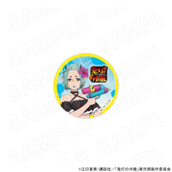 【 02/14 発送予定】 TVアニメ『鬼灯の冷徹』 描き下ろし缶バッジ お香 グッズ