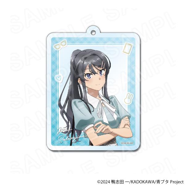 【 12/01 発送予定】 アニメ「青春ブタ野郎」シリーズ 描き下ろしアクリルキーホルダー 桜島麻衣...