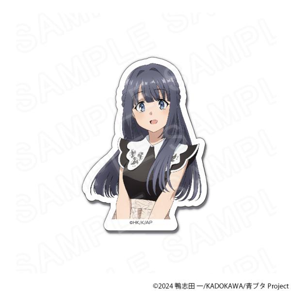 【 12/01 発送予定】 アニメ「青春ブタ野郎」シリーズ 描き下ろしステッカー 牧之原翔子 グッズ