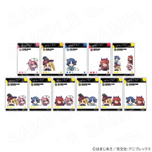 【 11/22 発送予定】 アニメ「ぼっち・ざ・ろっく！」 ミニキャラアクリルカード ※ブラインド販...