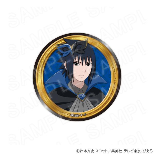 【 03/23 発送予定】 NARUTO-ナルト- 疾風伝 描き下ろし缶バッジ うちはサスケ グッズ