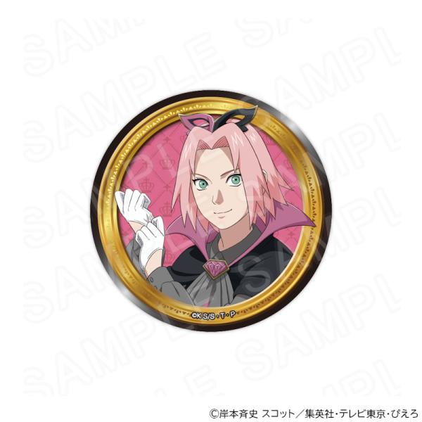 【 03/23 発送予定】 NARUTO-ナルト- 疾風伝 描き下ろし缶バッジ 春野サクラ グッズ