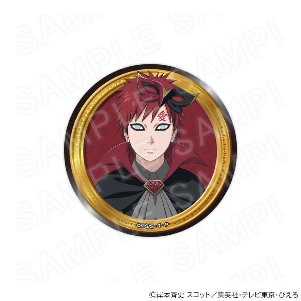 【 03/23 発送予定】 NARUTO-ナルト- 疾風伝 描き下ろし缶バッジ 我愛羅 グッズ