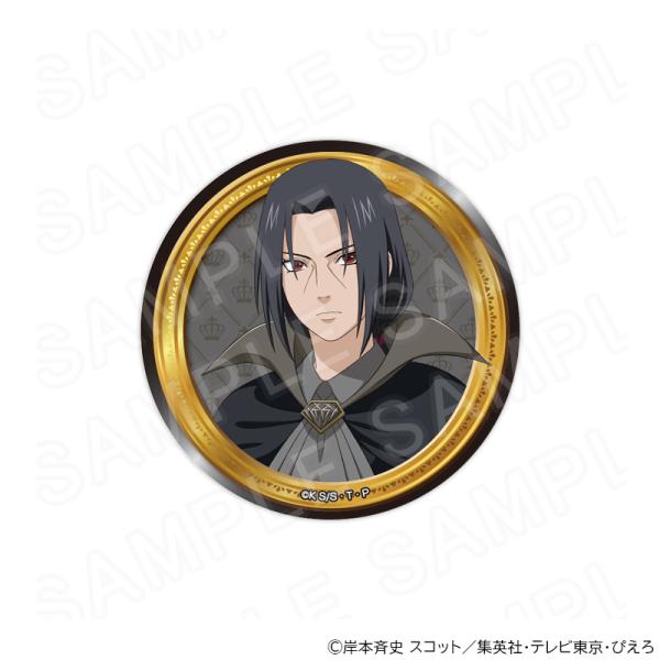 【 03/23 発送予定】 NARUTO-ナルト- 疾風伝 描き下ろし缶バッジ うちはイタチ グッズ