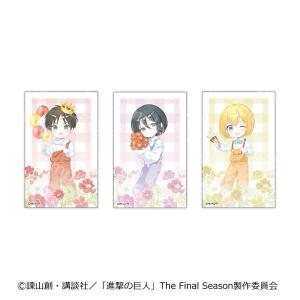 予約 08/04 発送予定】 進撃の巨人 パズル型アクリルキーホルダー