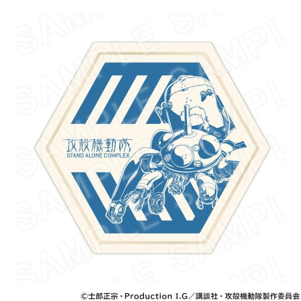 【 09/12 発送予定】 TVアニメ『攻殻機動隊』×『京瓦』 瓦コースター タチコマ グッズ