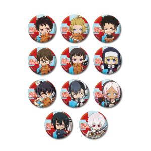 炎炎ノ消防隊 ミニキャラ 缶バッジ  ブラインド販売 グッズ