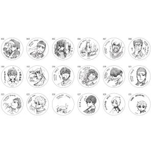 あたり付き缶バッジくじ第2弾  バラ ブラインド販売 グッズ