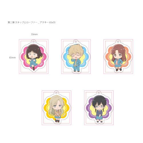【予約 11/09 発送予定】 スキップとローファー 第二弾 ミニキャラ アクリルキーホルダー ※ブ...