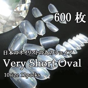 ネイル チップ ネイルチップ 付け爪 クリア ベリーショート