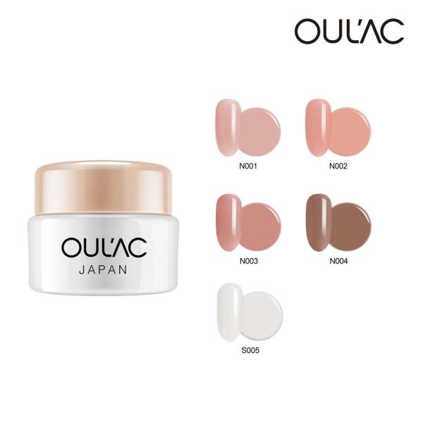 OUL&apos;AC オラックジャパンカラージェル 5g シアー・ヌードカラー ネイル ジェルネイル 高発色
