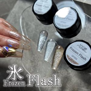 Wiz noel FROZEN FLASH かき氷 氷フラッシュ クリアフラッシュ 4g コンテナ入り ジェルネイル カラージェル