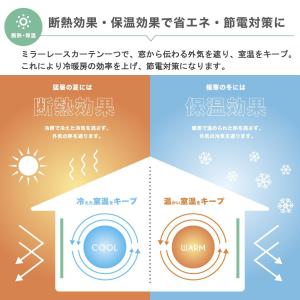 レースカーテン ミラーレース カーテン ストラ...の詳細画像4