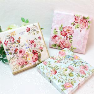 ペーパーナプキン 北欧 花 ローズローズ おしゃれ 北欧