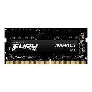 【メーカー取り寄せ】キングストン FURY Impactシリーズ ブラック 8GB 2666MHz DDR4 CL15 SODIMM 260pin ゲーミングメモリ KF426S15IB/8 国内正規品 新生活｜princetondirect
