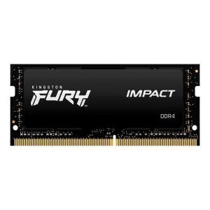 キングストン FURY Impactシリーズ ブラック 32GB 2666MHz DDR4 CL16 SODIMM 260pin ゲーミングメモリ KF426S16IB/32 新生活