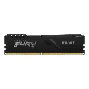 【メーカー取り寄せ】キングストン FURY Beast シリーズ ブラック 8GB 3200MHz DDR4 CL16 DIMM 288pin ゲーミングメモリ KF432C16BB/8 キングストン 国内正規品｜princetondirect