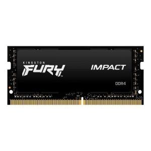 【メーカー取り寄せ】キングストン FURY Impactシリーズ ブラック 32GB 3200MHz DDR4 CL20 SODIMM 260pin ゲーミングメモリ KF432S20IB/32 国内正規品 新生活｜princetondirect