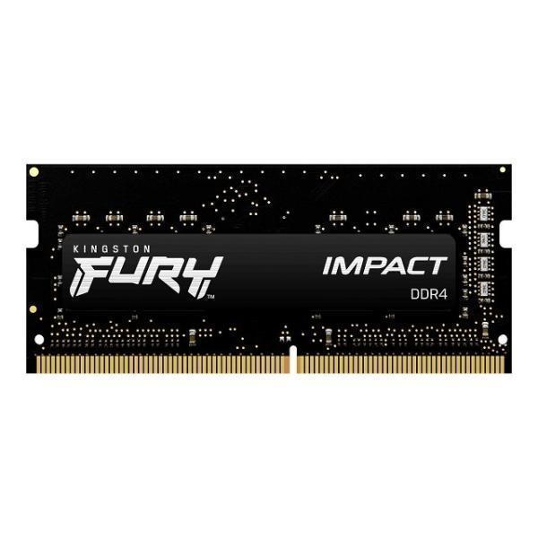 【メーカー取り寄せ】キングストン FURY Impactシリーズ ブラック 8GB 3200MHz ...