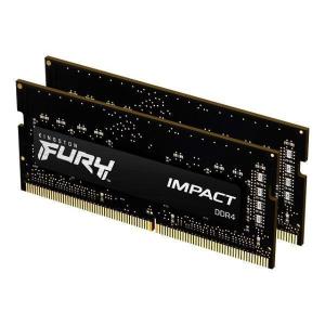 【メーカー取り寄せ】キングストン FURY Impact 16GB (8GB×2枚組） 3200MHz DDR4 CL20 SODIMM (Kit of 2) 260pin ゲーミングメモリ KF432S20IBK2/16 国内正規品｜princetondirect