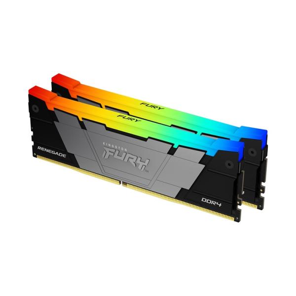 キングストン FURY Renegade DDR4 RGBシリーズ ブラック 32GB (16GB×...