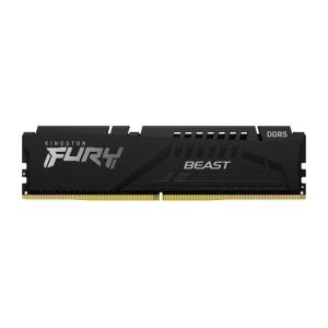 【メーカー取り寄せ】キングストン FURY Beastシリーズ ブラック 16GB 4800MHz DDR5 CL38 DIMM 288pin ゲーミングメモリ KF548C38BB-16 KF548C38BB-16｜princetondirect